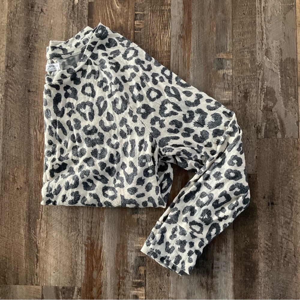 NWOT Grayson Threads Leopard Print Long Sleeve